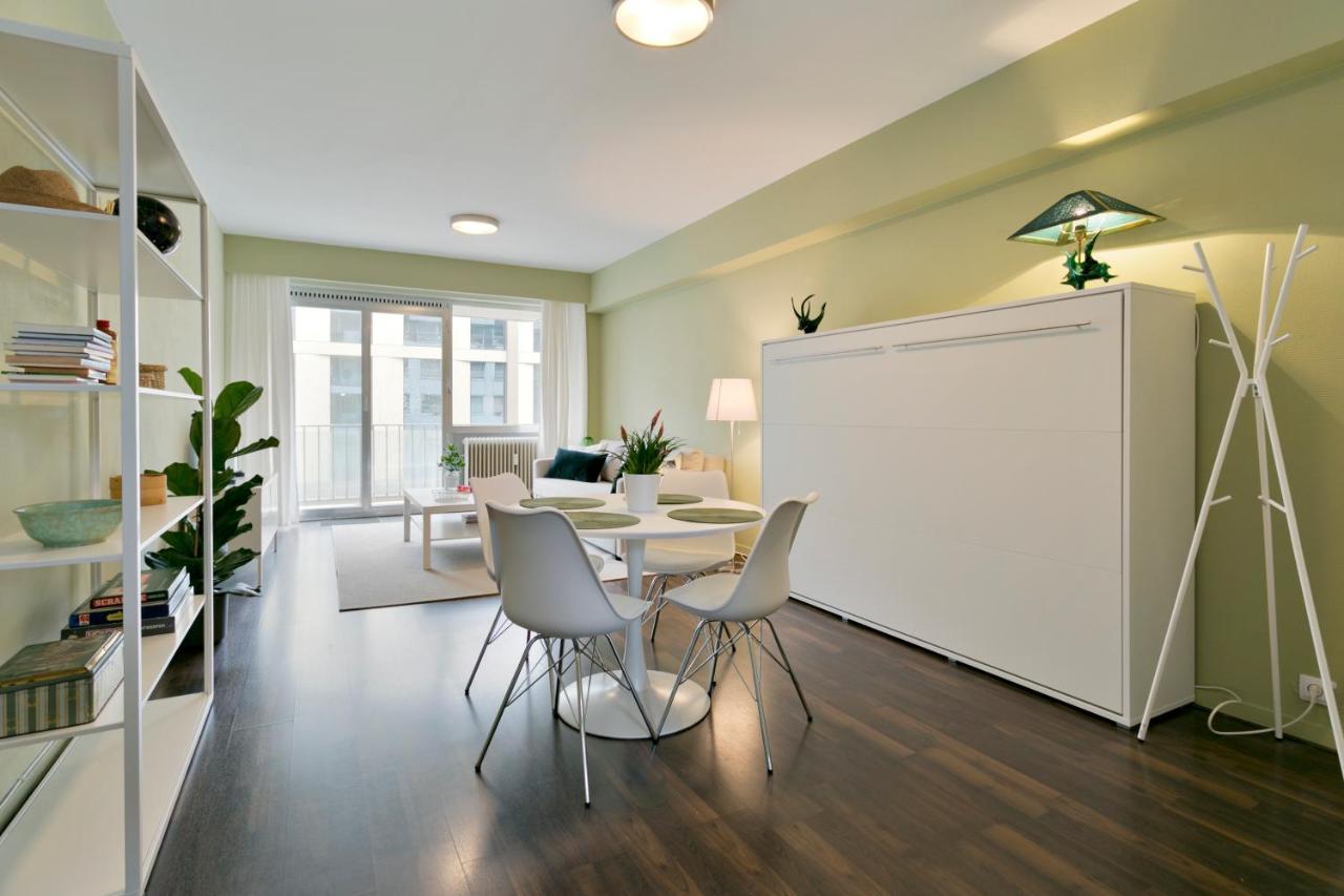 Studio In City Center With Terrace, Netflix - Wifi Antwerpen Eksteriør billede